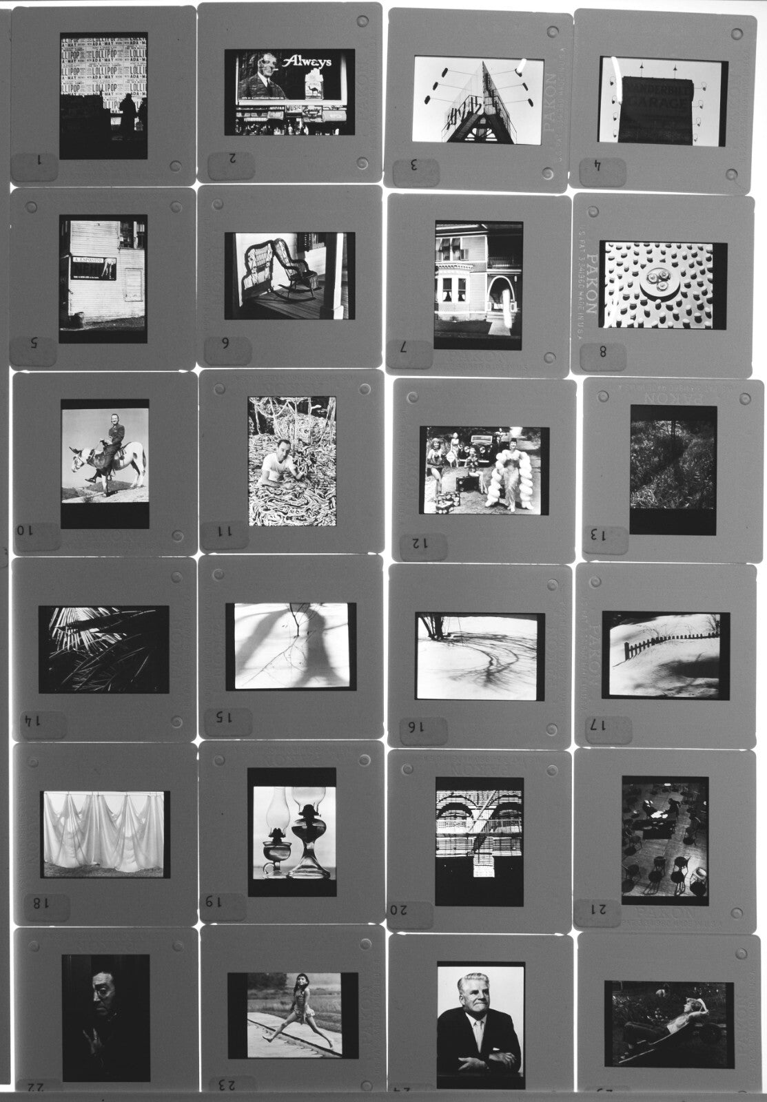 Ralph Steiner Photography - 35mm Slide Lot of 26