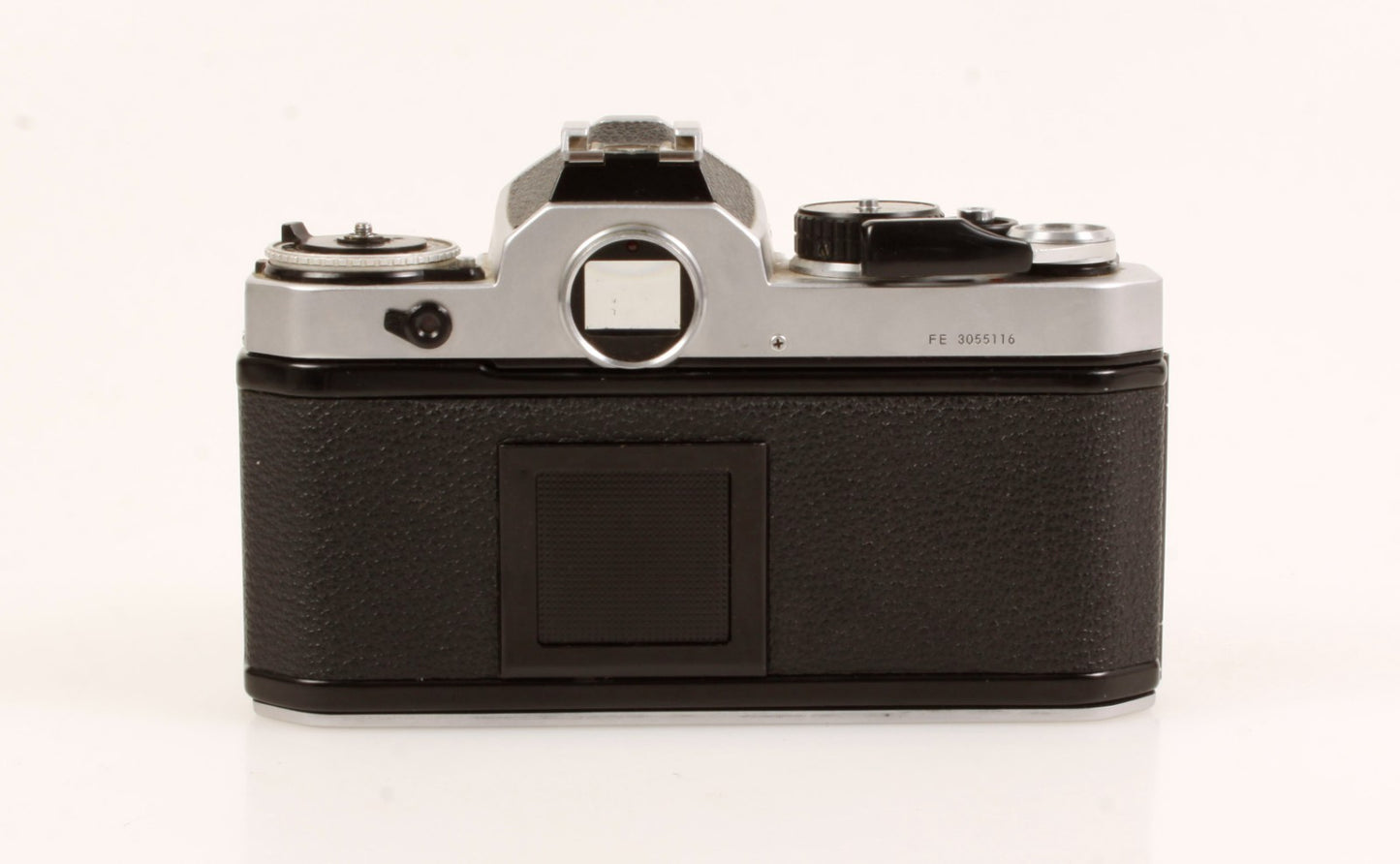 Nikon FE Chrome 35mm Film Camera Body FOR PARTS