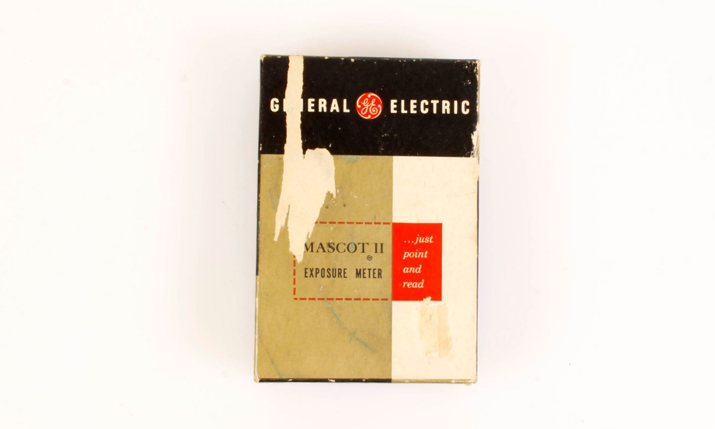 Art Deco Light Meter In Box With Manual PROP/DISPLAY ONLY