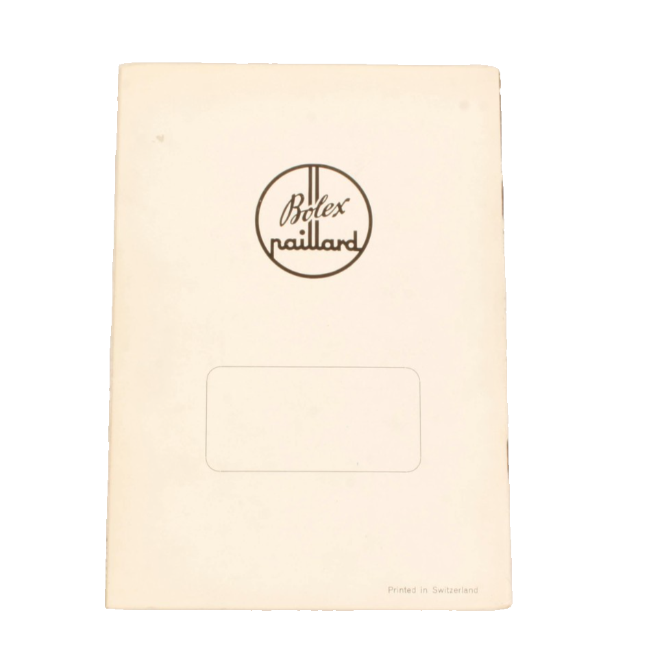 Bolex H8 Movie Camera Manual