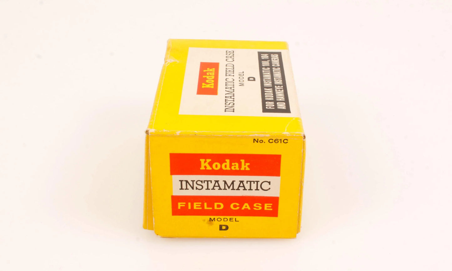 Kodak Instamatic 104 with Case and 127 Film TESTED & WORKS