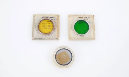 Series V Color Filters Yellow, Green, Blue SET OF THREE