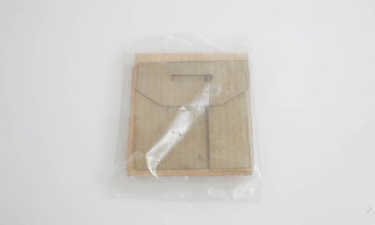 Darkroom Enlarger Heat Absorbing Glass 3 3/4 x 3 3/4 New Old Stock