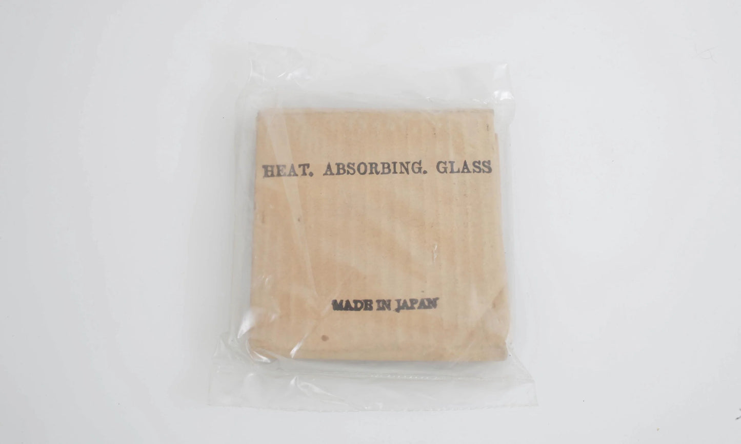 Darkroom Enlarger Heat Absorbing Glass 3 3/4 x 3 3/4 New Old Stock