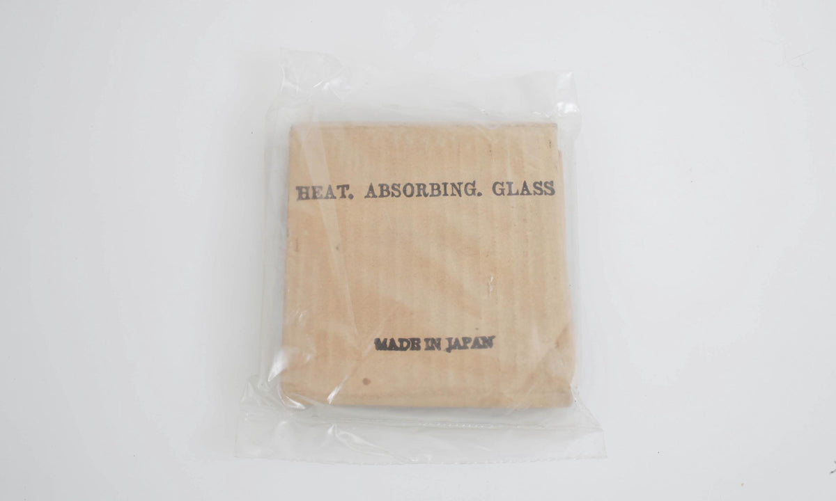 Darkroom Enlarger Heat Absorbing Glass 3 3/4 x 3 3/4 New Old Stock