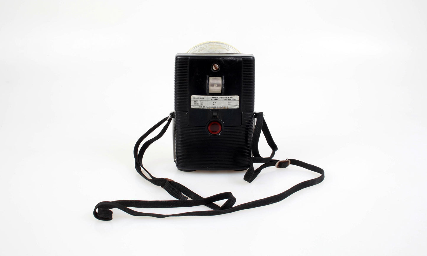 Vintage Brownie Camera With Film Black & White Shutter WORKS