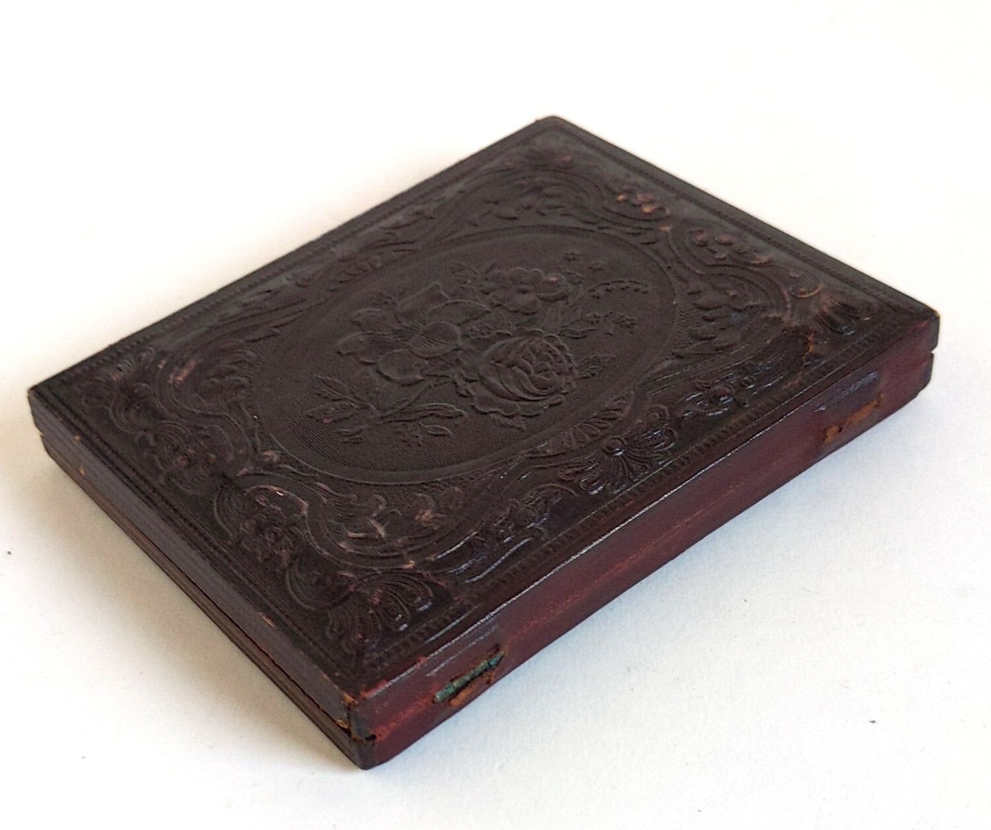DAGUERREOTYPE A.P.GRANGER, WHIG PARTY, N.Y.1852. I.D. UNDER1/4 PLATE, FULL CASE.