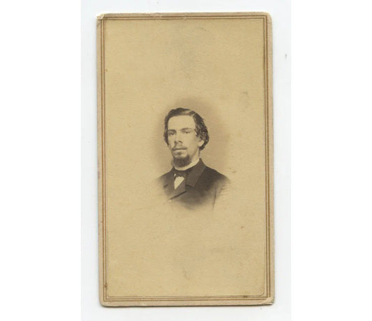 CDV STUDIO PORTRAIT MAN W/ GOATEE