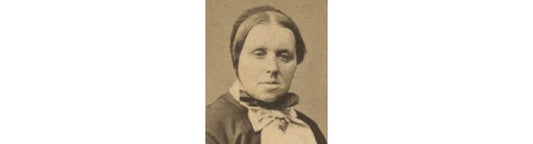 KALUNDBORG, DENMARK, CDV PHOTO, LADY W/ BONNET + BOOK