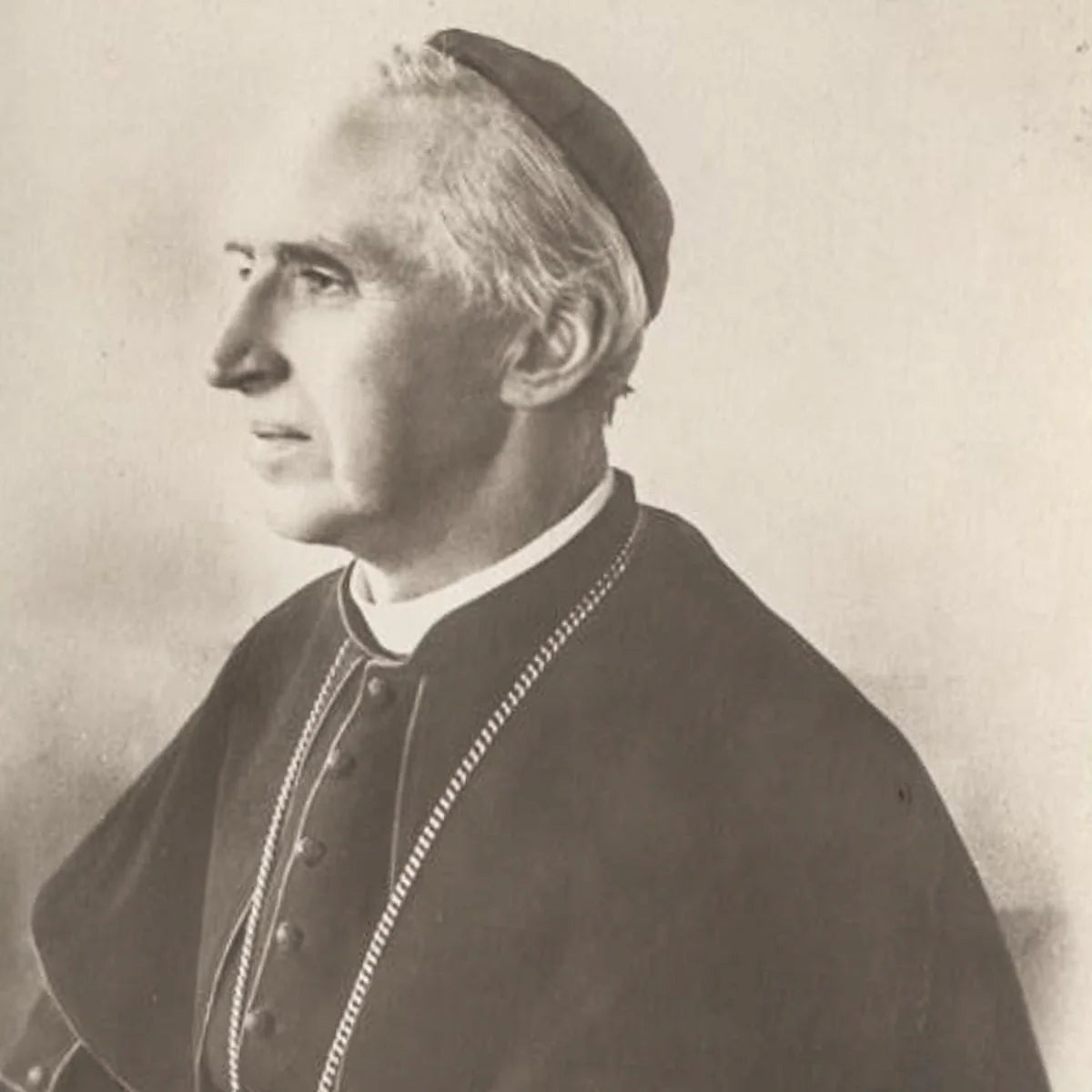 Antique Post Card Photo of S.E. Cardinal Mercier, Archbishop of Mechelen, Belgium