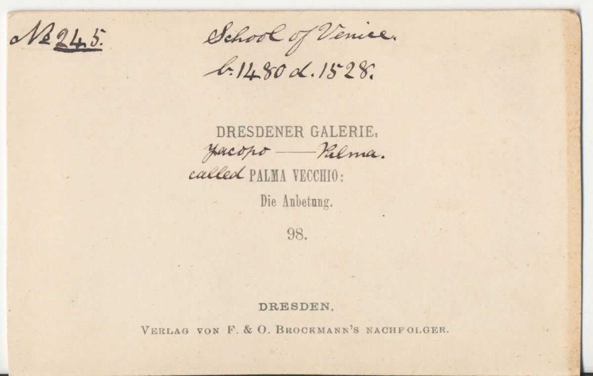 Vintage 1800's CDV Card of Illustration of Two Women, A Baby, and A Man Exchanging Concerning Looks//The Worship