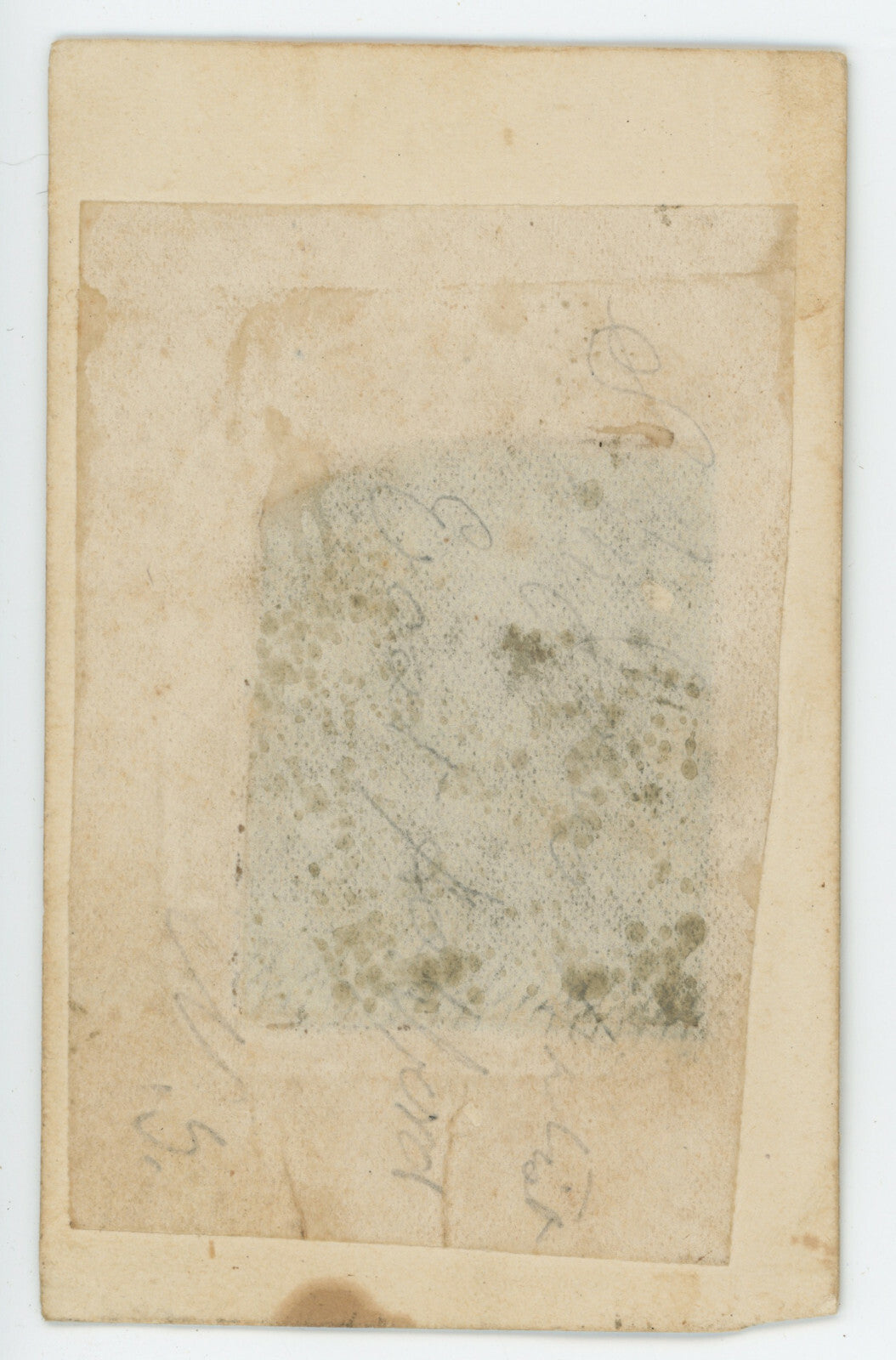 1/16 PLATE TINTYPE MAN W/ MUSTACHE & NICE SUIT
