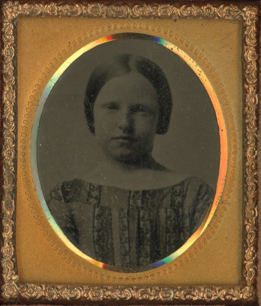 1/16 PLATE TINTYPE IN FULL CASE