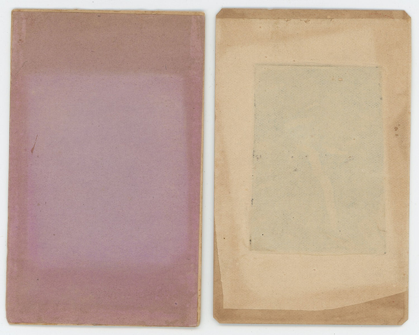 OVAL MATTE SET OF 2 TINTYPES