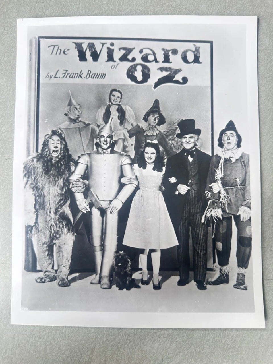 Vintage Wizard of Oz Original Press Release Photos Set of 5 - 8x10, authentic