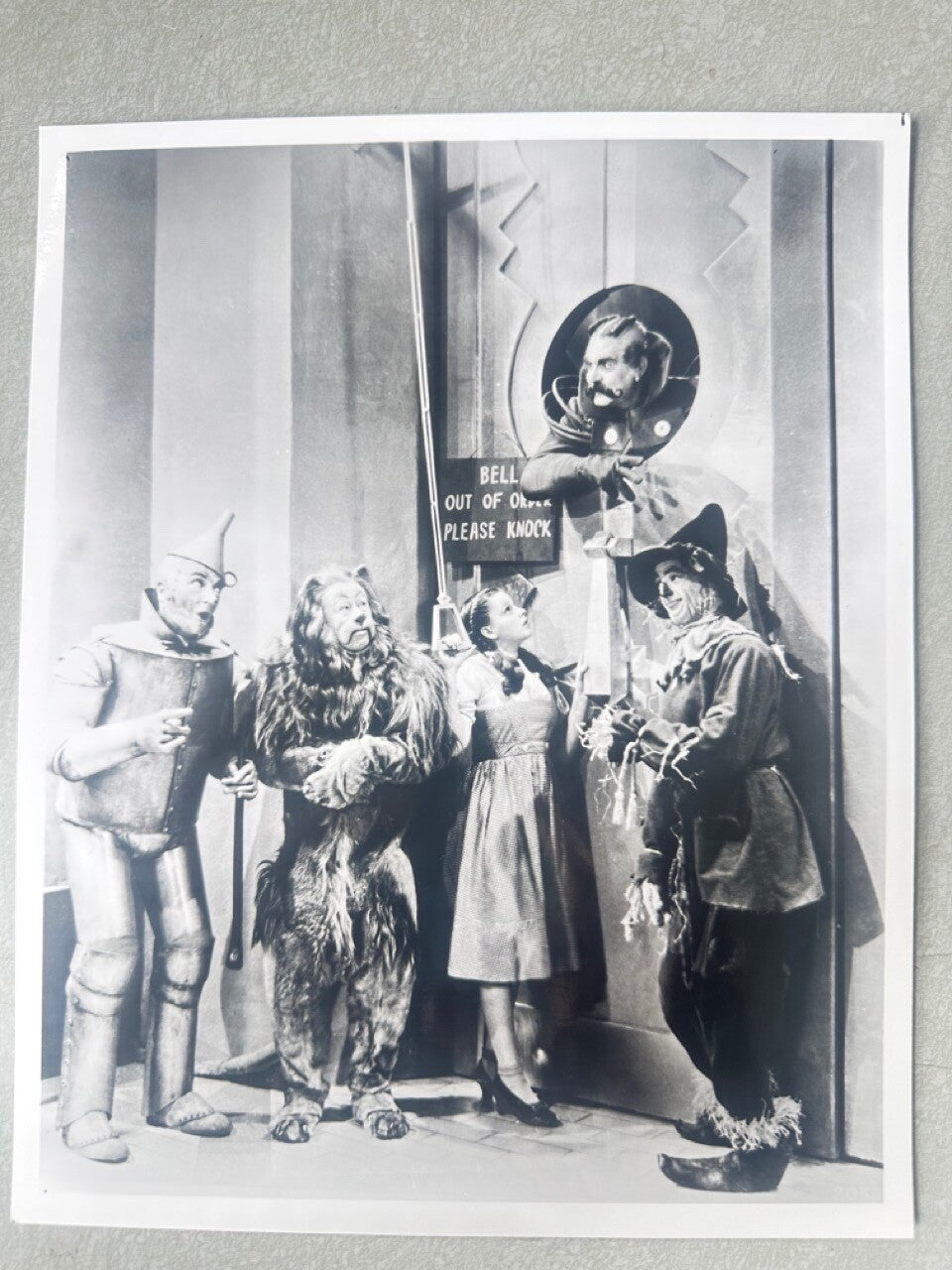 Vintage Wizard of Oz Original Press Release Photos Set of 5 - 8x10, authentic