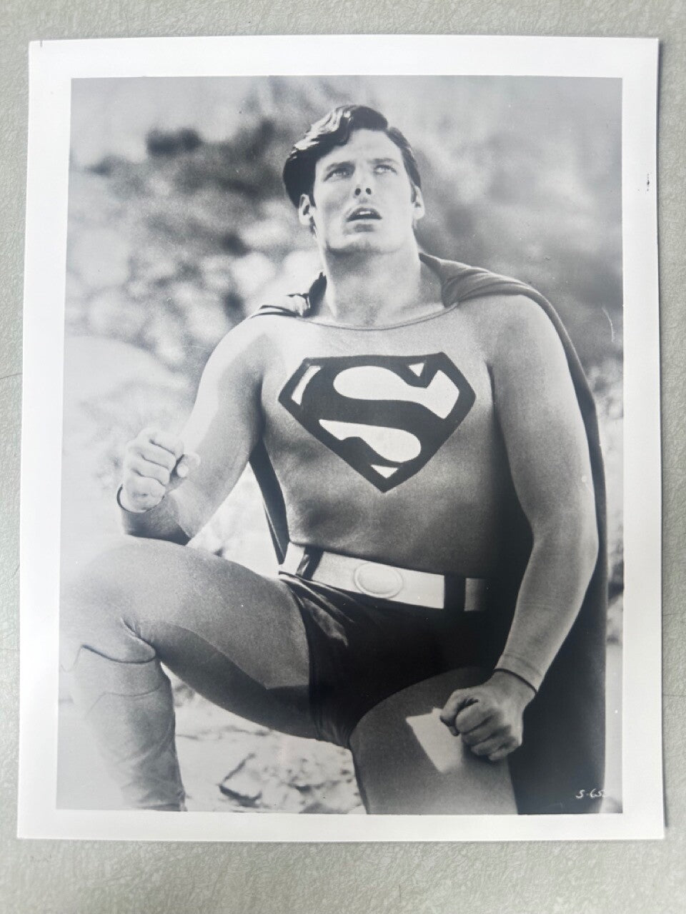 Vintage 8x10 Press Release Official Photo: Christopher Reeves as Superman (Set