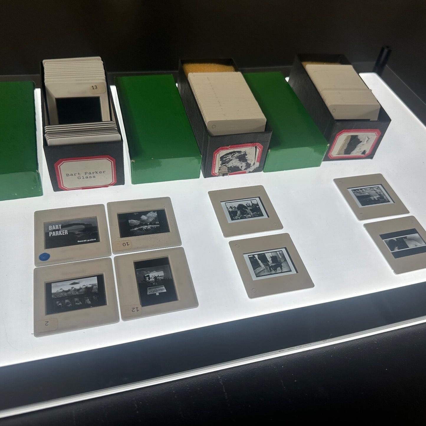 Professional Photographer "Bart Parker" 35mm Glass Slides (200)