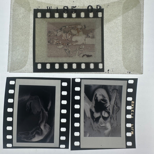 Professional Photography Lot of "Todd Walker" 35mm UNMOUNTED B&W Slides (x35)