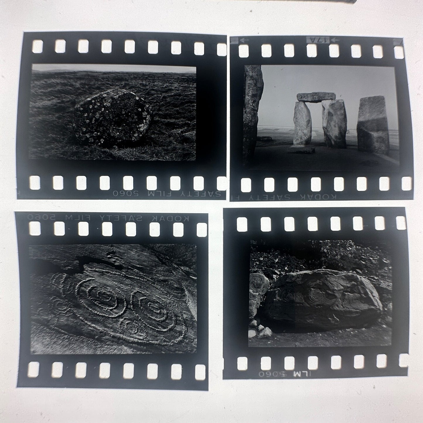 Professional Photographers "Paul Caponigro" 35mm Unmounted Slides (16)