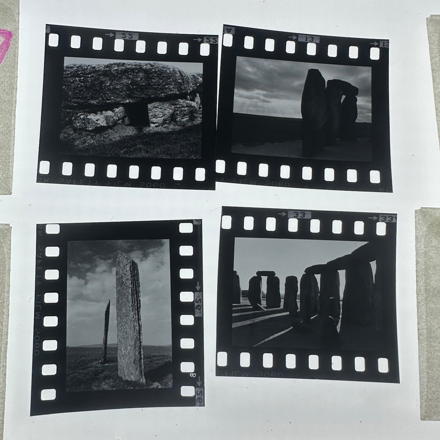 Paul Caponigro 35mm Unmounted Slides - Vintage Landscape & Still Life