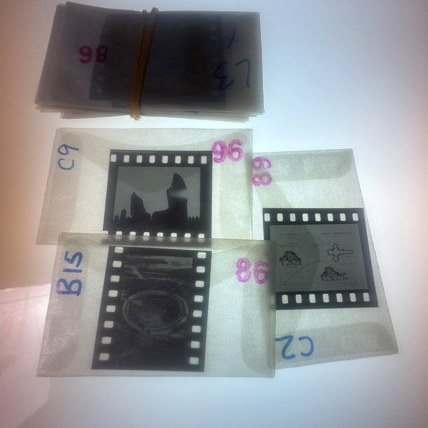 Professional Photographers "Paul Caponigro" 35mm Unmounted Slides (19)