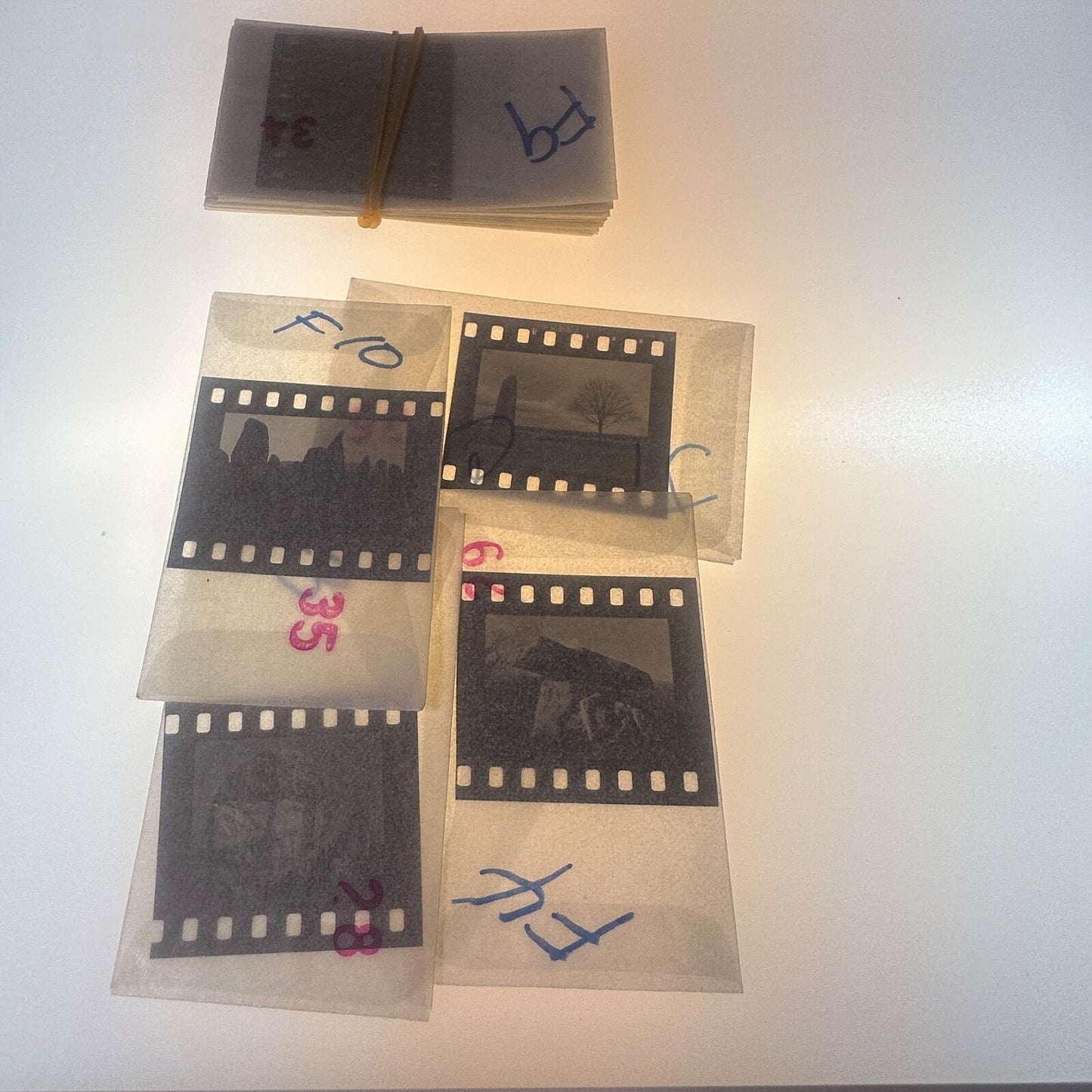 Professional Photographers "Paul Caponigro" 35mm Unmounted Slides (17)