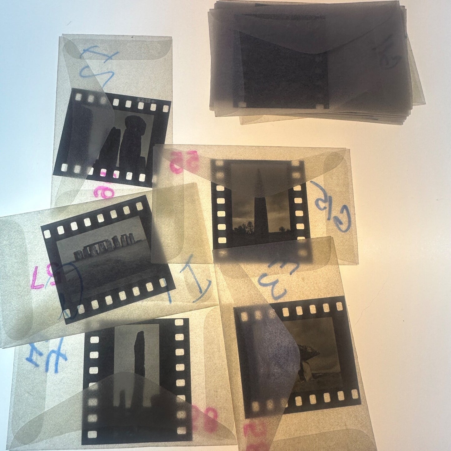 Professional Photographers "Paul Caponigro" 35mm Unmounted Slides (19)