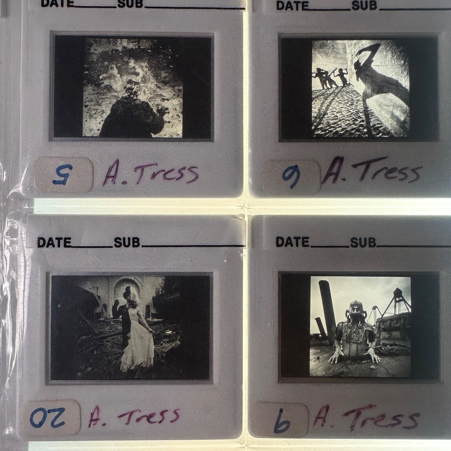 Professional Photographers "Arthur Tress" 35mm Slides Lot of 24
