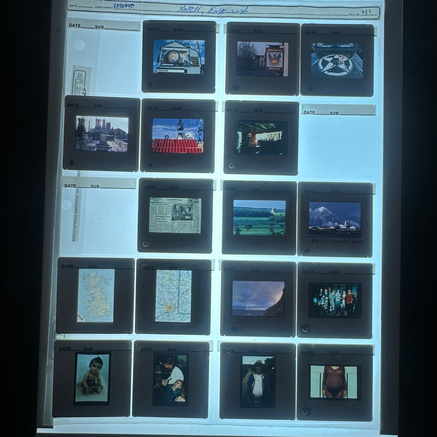 Professional Photographers "Various Photographers" 35mm Slides Lot of 90