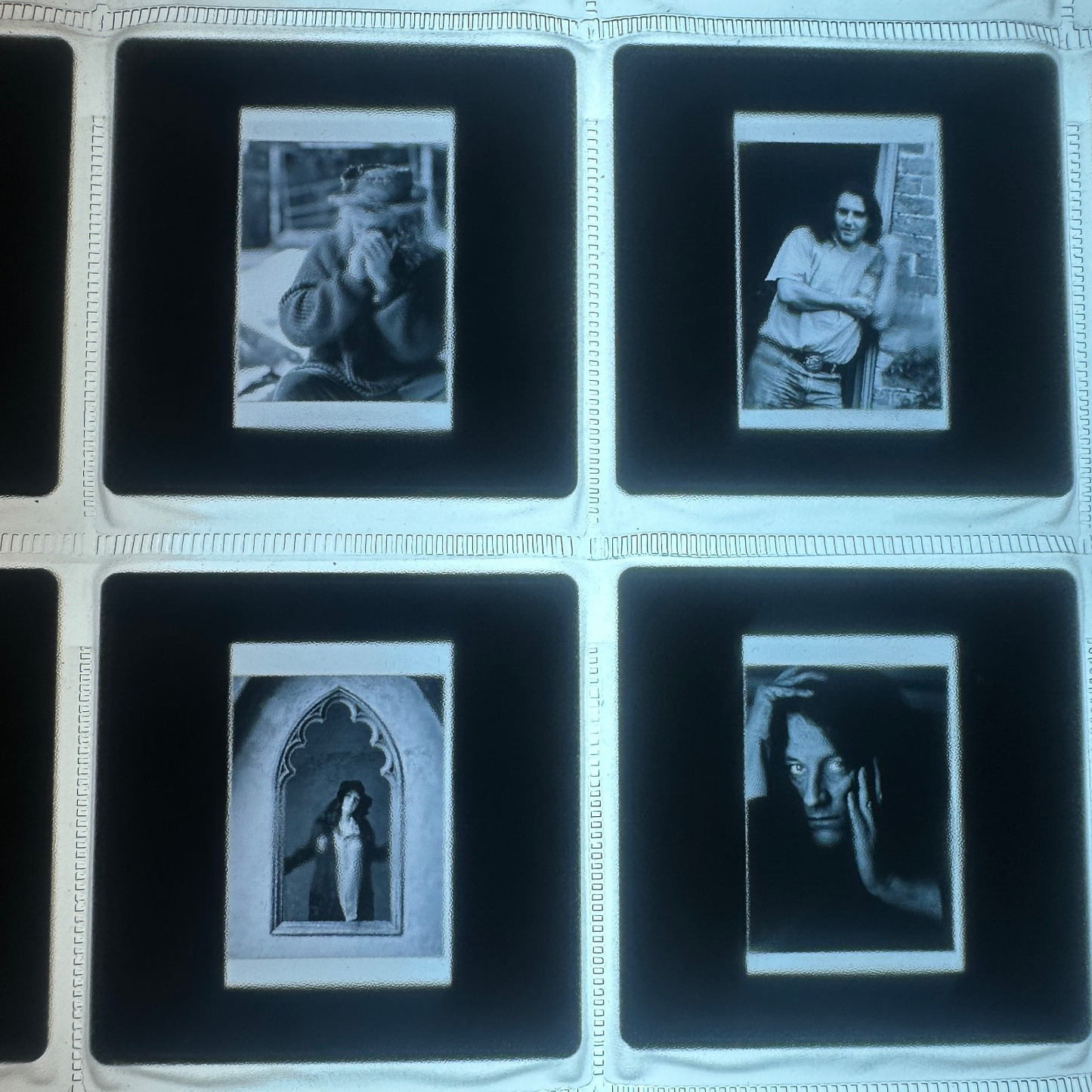 Vintage 35mm Portrait Slides - Lot of 24 Authentic Film Photos, Classic Portrait