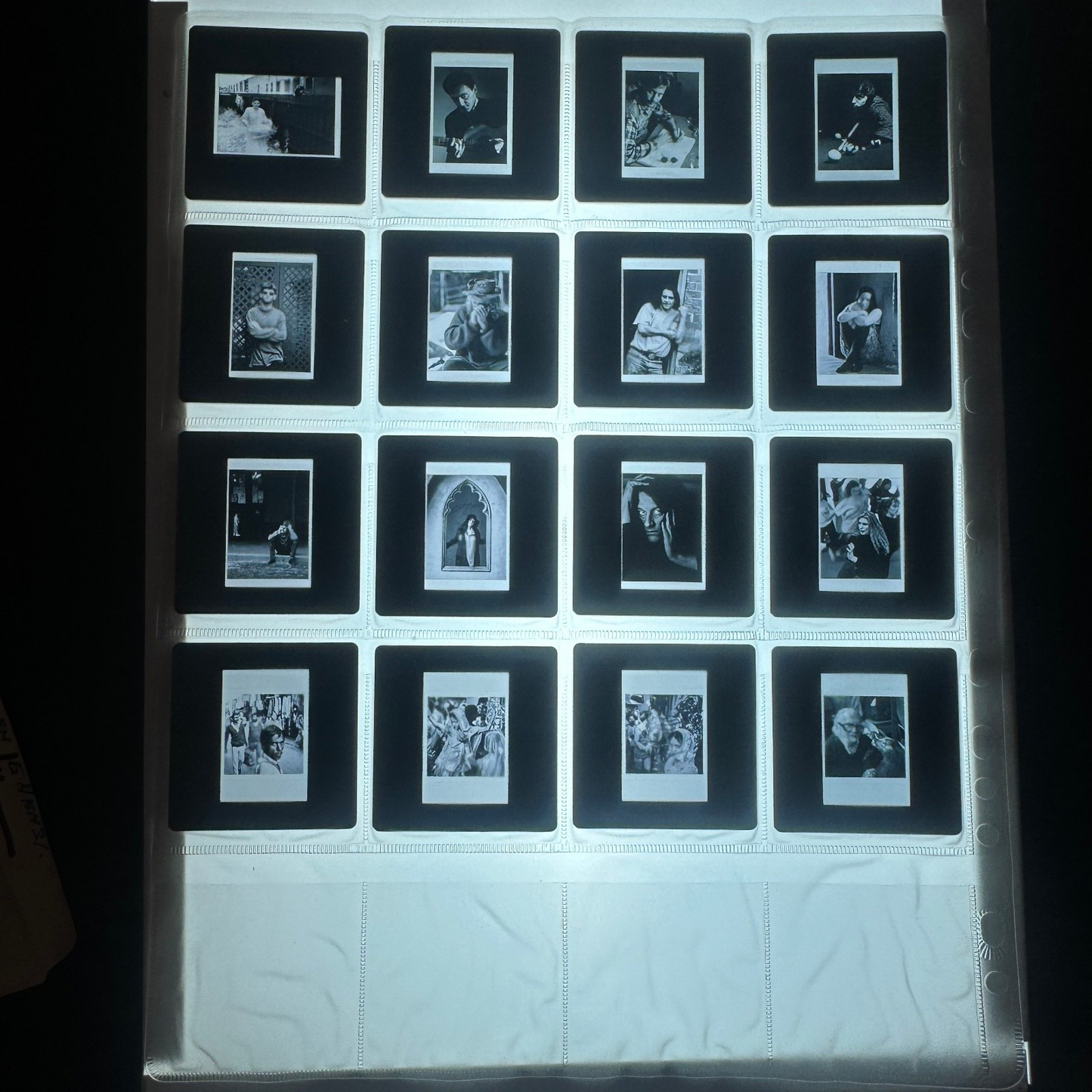 Vintage 35mm Portrait Slides - Lot of 24 Authentic Film Photos, Classic Portrait