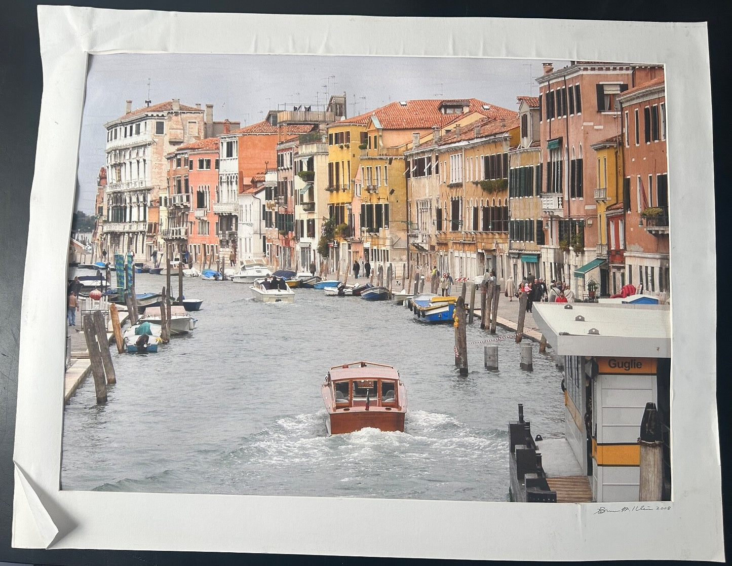 Large Color Photographic Print: Venice Italy by Bruce Klein 24x30.5