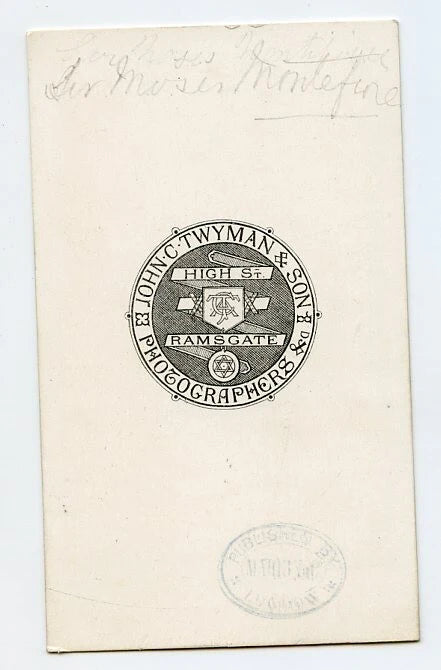 Sir Moses Montefiore CDV by John C Twyman & Son, Ramsgate