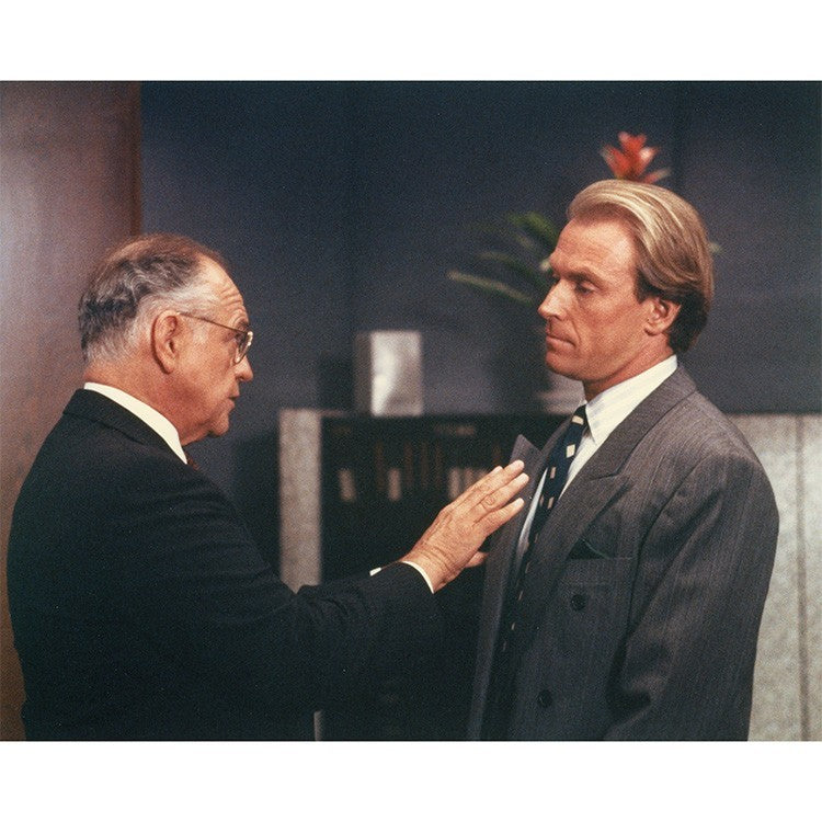Richard Dysart & Corbin Bernsen in 'L.A. Law' NBC Promo Photo 8x10