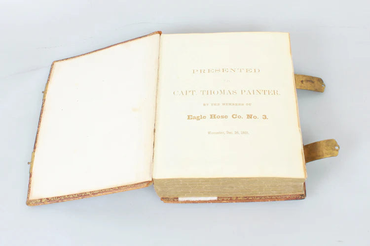 Antique Photo Album Large 1860s for CDV & Tin