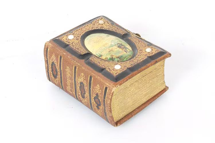 Antique Photo Album 1860s CDV