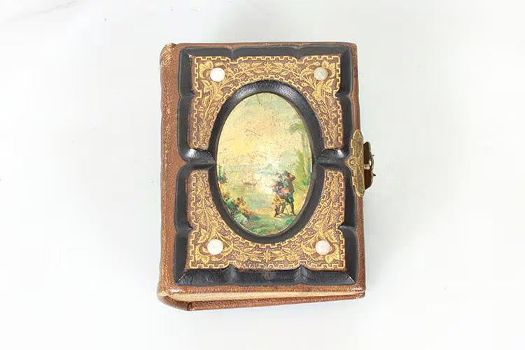 Antique Photo Album 1860s CDV