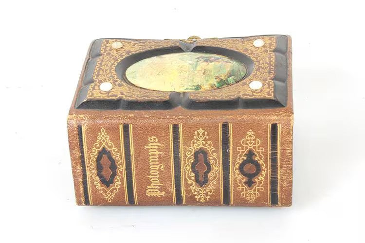 Antique Photo Album 1860s CDV