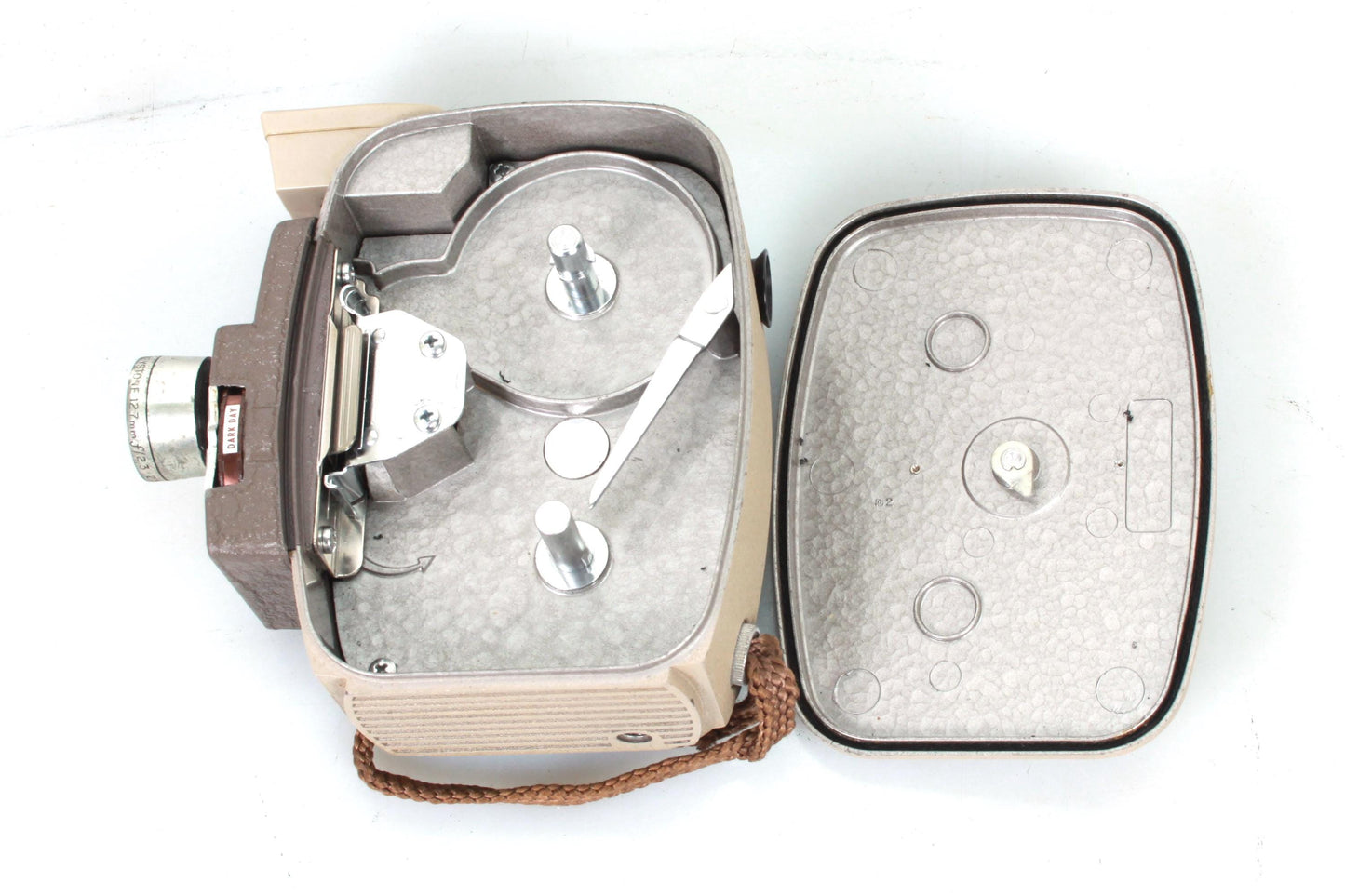 Keystone Twenty 8mm Art Deco Movie Camera w Hand Strap