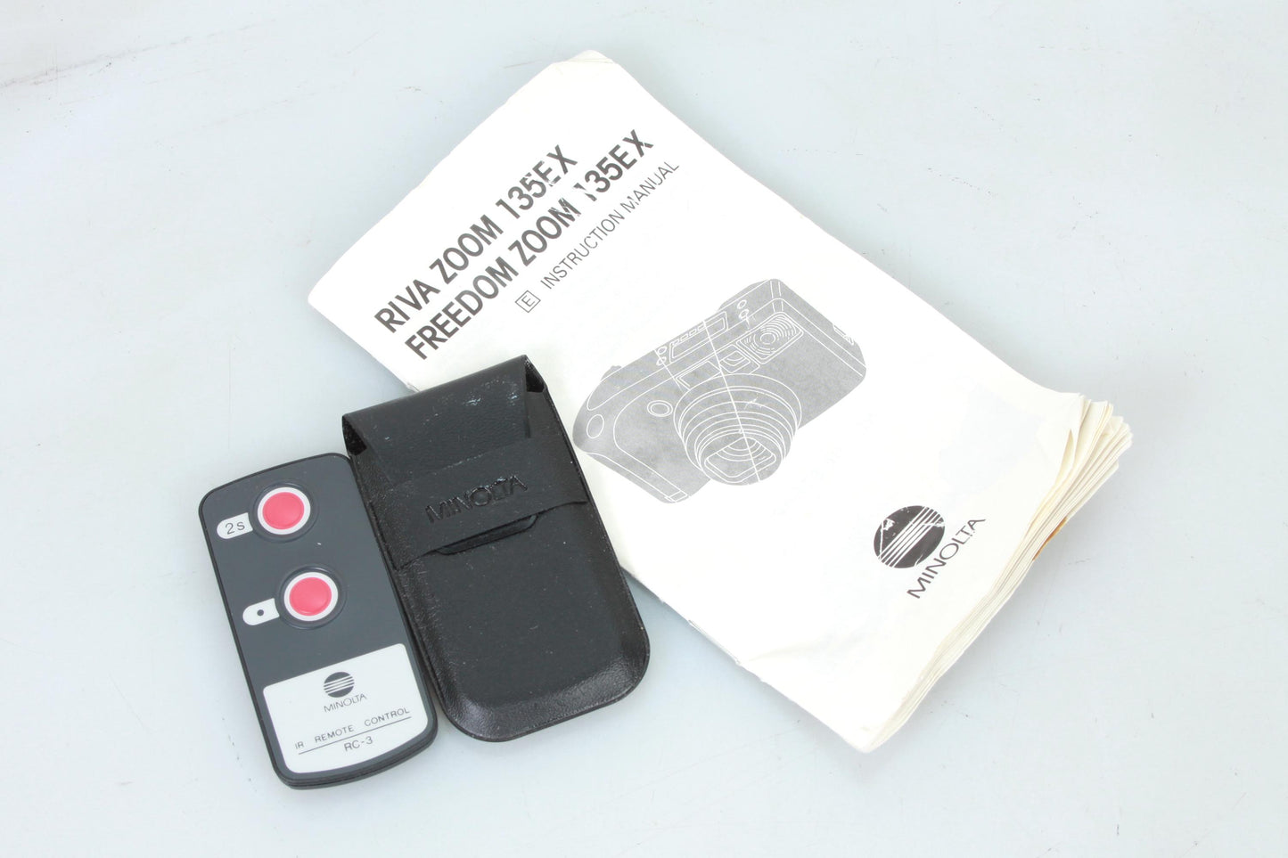 Manual & Remote for Minolta Riva Zoom/Freedom 135EX