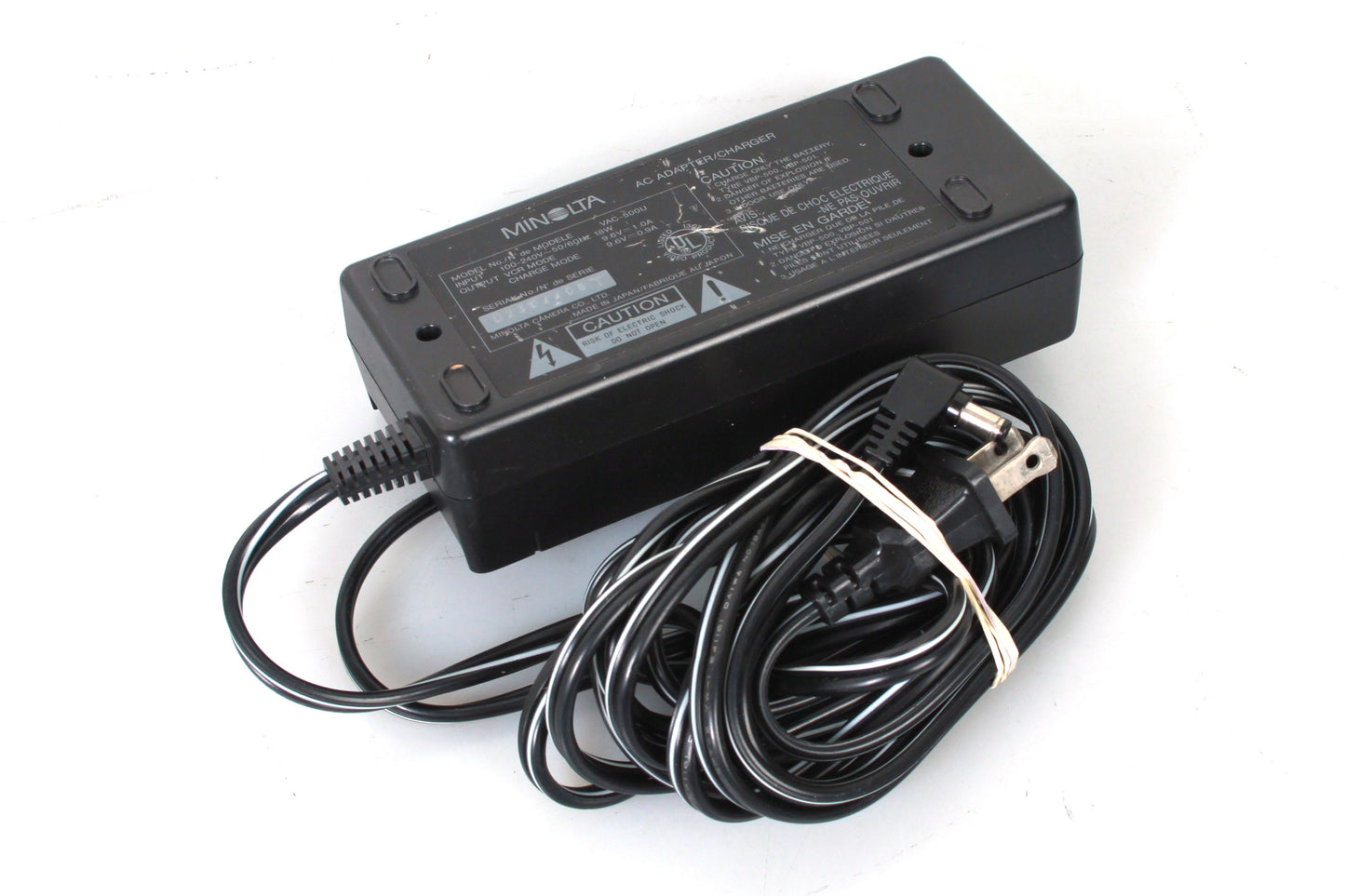 Minolta VAC-500U AC Adapter Battery Charger OEM