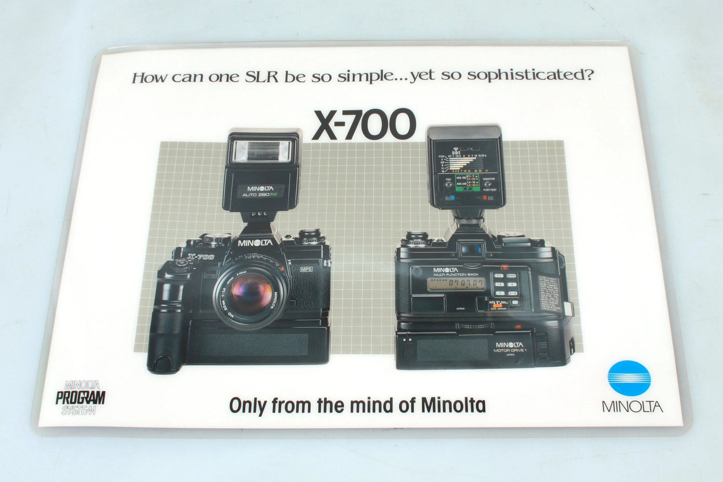 Minolta X700 Dealer Counter Mat