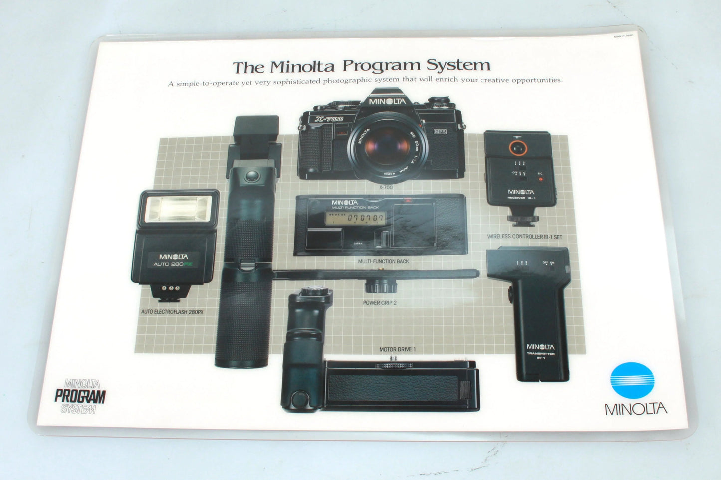 Minolta X700 Dealer Counter Mat