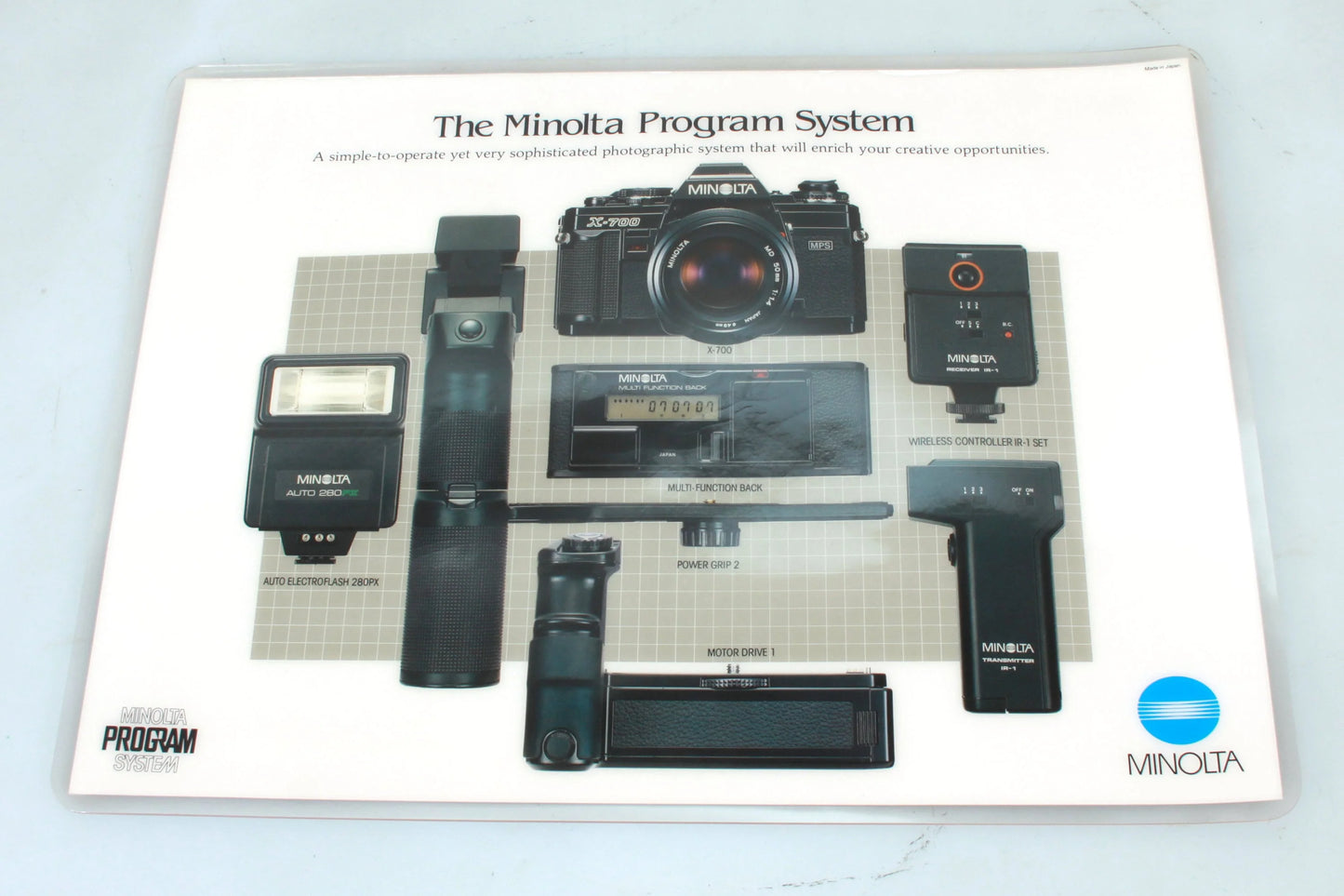 Minolta X700 Dealer Counter Mat