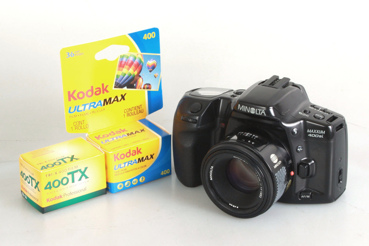 Student Camera with Battery & 2 Rolls of Film
