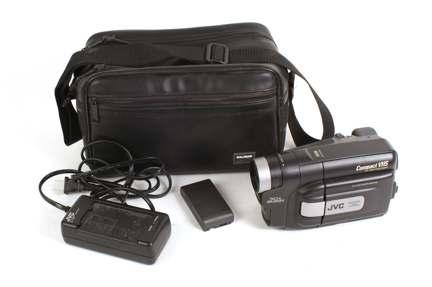 Camcorder VHS-C in Case ((not working, sold as is))