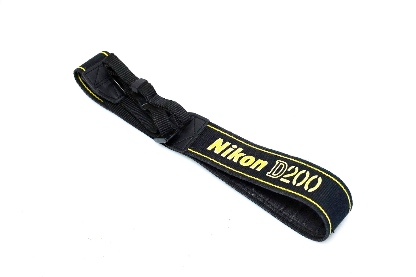Nikon D200 Branded Wide Strap Black and Yellow