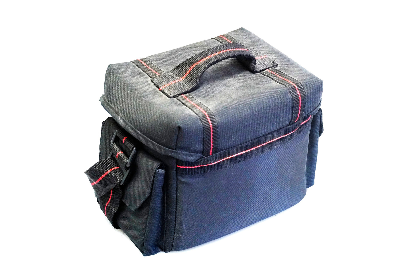 1970s Quantaray Camera Bag Black With Shoulder Strap