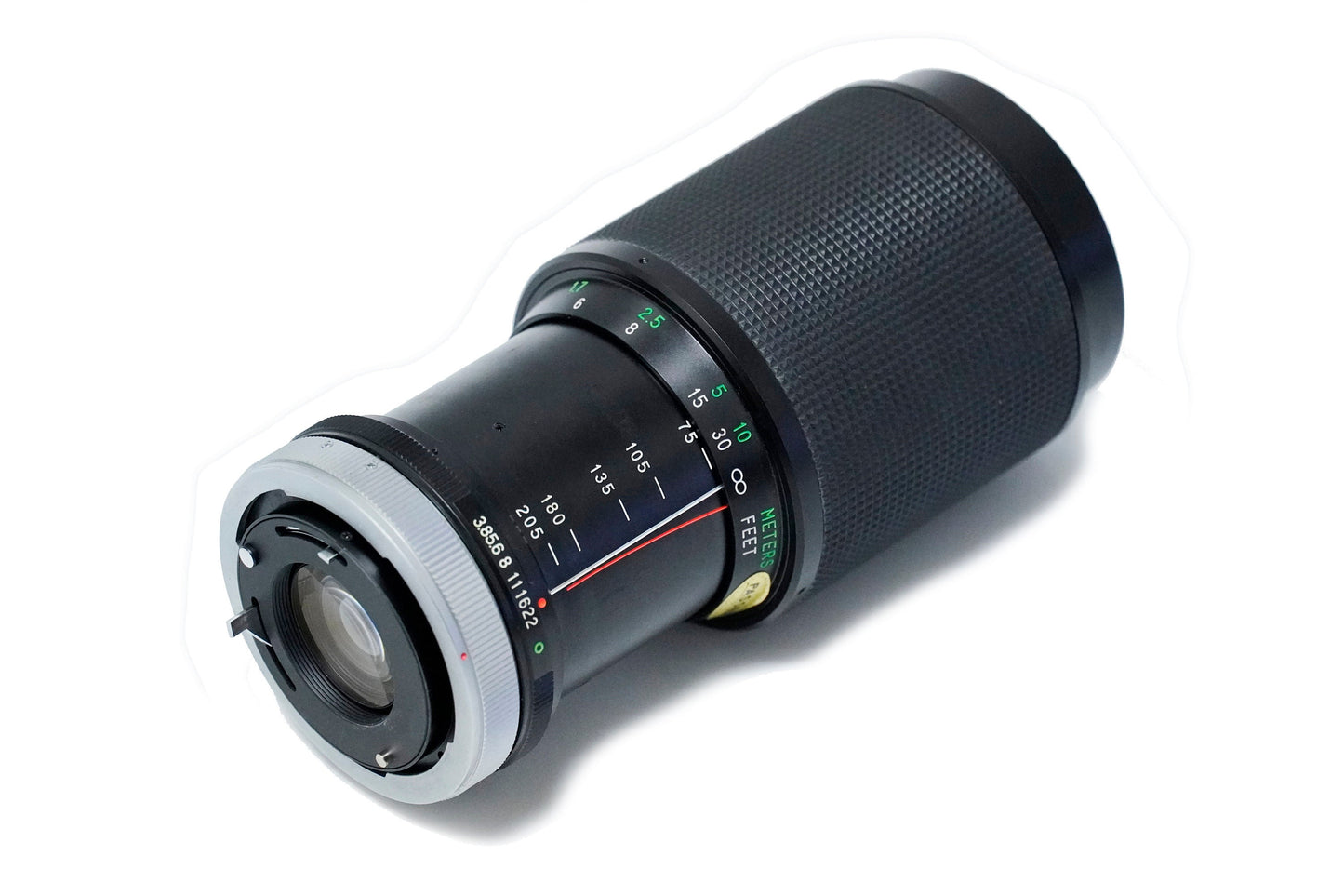 Vivitar 75-205mm 1:3.8 Macro Focusing Zoom Lens - Canon FD Mount - With Caps